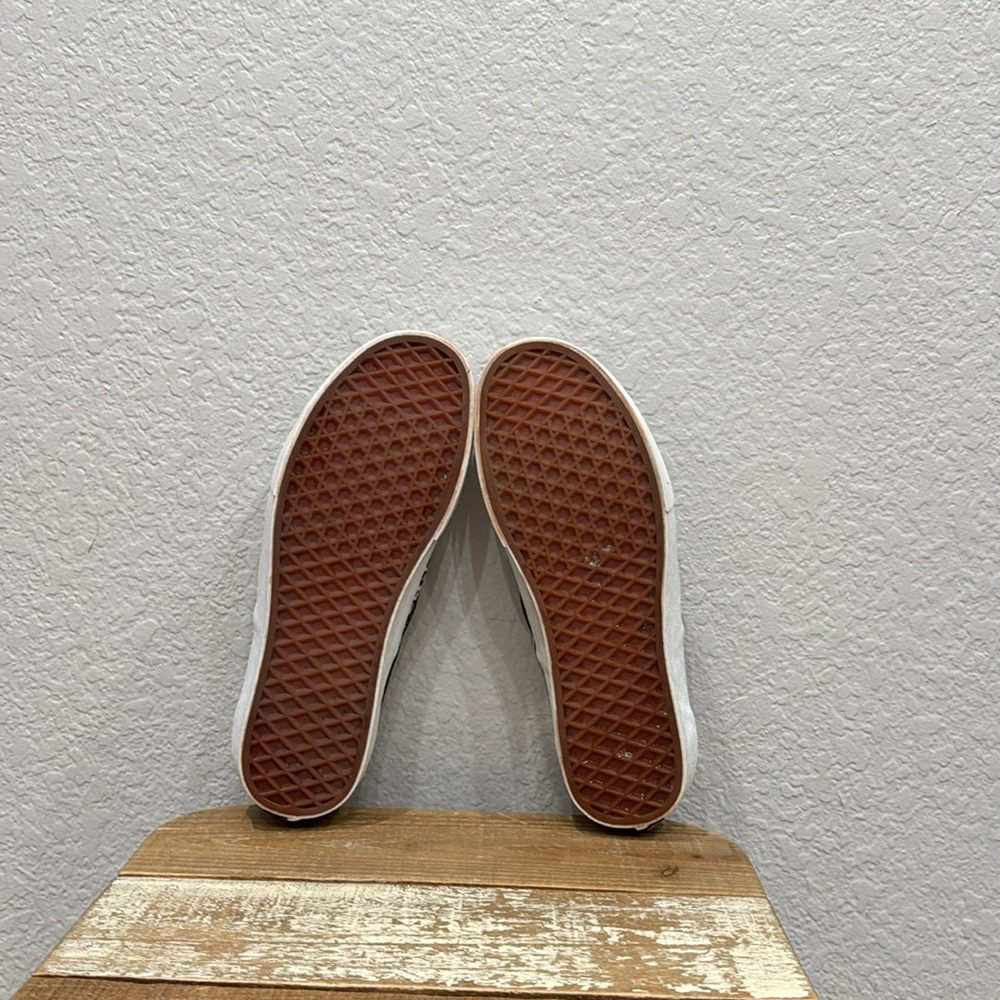 Vans Checkerboard Skulls Slip On Sneakers M 7  / W 8.5 - Picture 5 of 6
